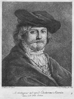 Archetypus est apud Electorem Saxonie. Lipsice apud Duck Bibliop, 1769. Artist: Christian Gottfried Schulze
