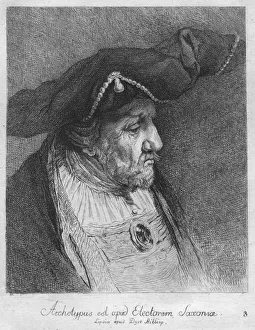Archetypus est apud Electorem Saxonie. Lipsice apud Duck Bibliop, 1769. Artist: Christian Gottfried Schulze Archetypus est apud Electorem Saxonie. Lipsice apud Duck Bibliop, 1769. Artist: Christian Gottfried Schulze