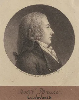 Mineralogist Prints: Archibald Bruce, 1796-1797. Creator: Charles Balthazar Julien Fevret de Saint-Mé