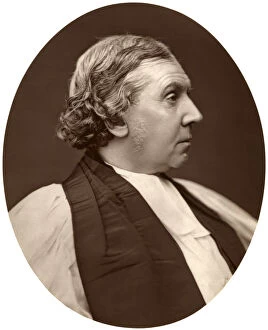 Whitfield Collection: Archibald Campbell Tait, DD, Archbishop of Canterbury, 1876.Artist: Lock & Whitfield
