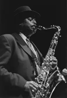 Archie Shepp, Queen Elizabeth Hall, London, 1996. Creator: Brian Foskett