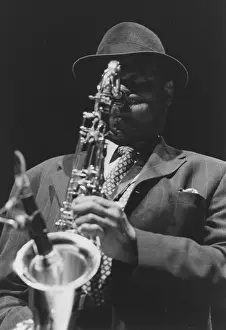 Concert Hall Prints: Archie Shepp, Queen Elizabeth Hall, London, 1996. Creator: Brian Foskett