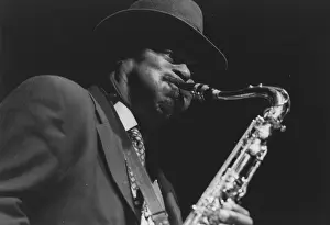 Concert Hall Prints: Archie Shepp, Queen Elizabeth Hall, London, 1996. Creator: Brian Foskett