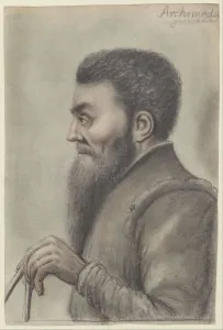 Archimedes, Between 1601 and 1641. Artist: Lagneau, Nicolas (ca 1590-1666) Archimedes, Between 1601 and 1641. Artist: Lagneau, Nicolas (ca 1590-1666)