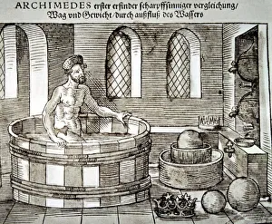 Images Dated 22nd May 2003: Archimedes, Greek scientist (287-212 aC)