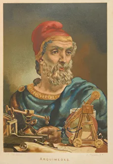 Archimedes of Syracuse. From: La ciencia y sus hombres, 1879