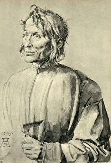 Degenhart Prints: The Architect Hieronymus von Augsburg, 1506, (1943). Creator: Albrecht Durer