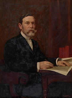 Architect Prints: The Architect Leonard Blomme, 1901. Creator: Gustave Vanaise