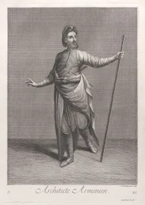 Armenian Gallery: Architecte Armenien, 1714-15. Creator: Unknown