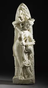 Architectural Elements Prints: Architectural Bracket in the Form of a Celestial Nymph Teasing a Boy