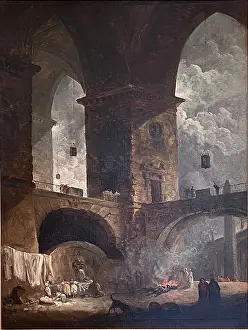 Colonnade Prints: Architectural Capriccio with the Colonnades of St