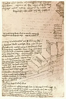 Architectural drawing, c1472-c1519 (1883). Artist: Leonardo da Vinci