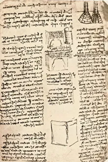 Jean Paul Prints: Architectural drawing, c1472-c1519 (1883). Artist: Leonardo da Vinci