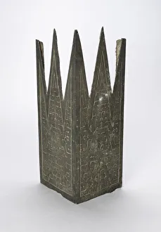 Zhou Dynasty Prints: Architectural Fitting (Gong), Eastern Zhou dynasty, Spring and Autumn period
