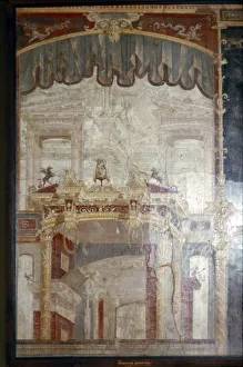 Architectural Fresco, Pompeii, c1st century