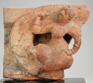 Architectural Panel with Goddess, 5th century. Creator: Unknown