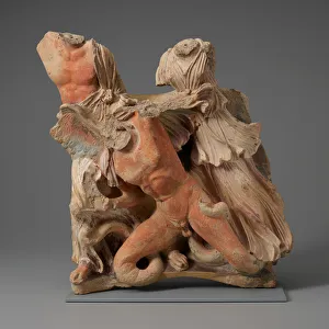 Ancient Mediterranean Prints: Architectural Relief Depicting the Gigantomachy (Battle Between Gods and Giants)