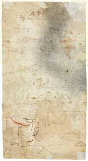 Architectural Sketch, 1500s. Creator: Unknown