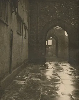 Paterson Prints: Archway to the Abbots Court at Westminster Abbey, c1935. Creator: Paterson