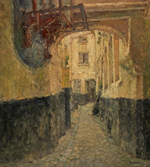 Alley Prints: Archway, c1895-1927. Creator: Rene Bosiers