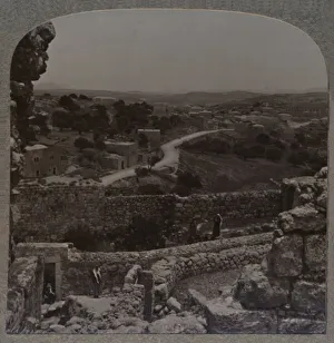 Al Eizariya Prints: From Archway at Simons House to Lazaruss house, Bethany, c1900