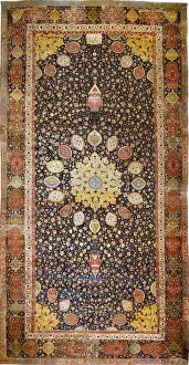The Ardabil Carpet, c. 1540. Artist: Iranian master