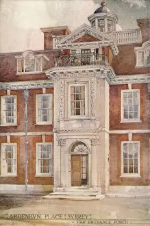 Door Collection: Ardenrun Place, Surrey, c1910. Artist: Ernest Newton