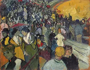 Anticipation Prints: Arena in Arles, 1888. Creator: Vincent van Gogh