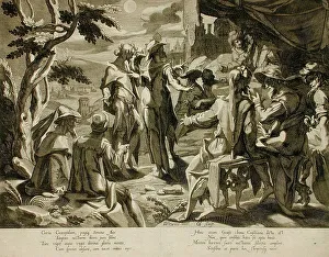 Judges Prints: The Areopagite Judges of Athens, 1605. Creator: Willem van Swanenburg