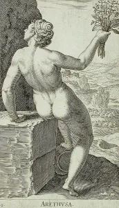Reed Prints: Arethusa, 1587. Creator: Philip Galle