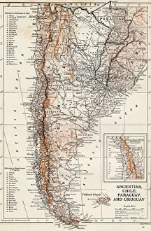 Latin America Prints: Argentina, Chile, Paraguay and Uruguay