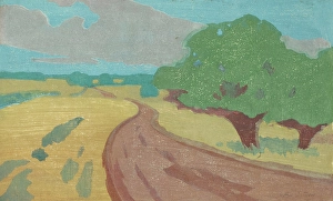 1912 Prints: The Argilla Road, 1912. Creator: Arthur Wesley Dow