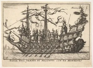 River Arno Prints: The Argonauts led by Minerva (Reale dell armata di Argonuti con da Minerves)