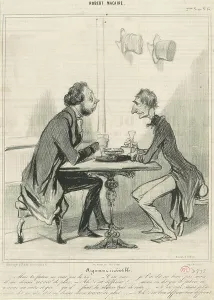 Villain Prints: Argument irrésistible, 19th century. Creator: Honore Daumier