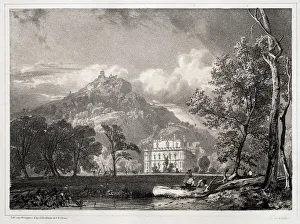 Richard Parkes Bonington British Prints: Argyle Castle, 1826. Creator: Richard Parkes Bonington (British, 1802-1828)