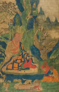 Lohan Prints: The Arhat Abheda (image 1 of 2), early 17th century. Creator: Anon