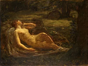 Sleeping Gallery: Ariadne, 1888. Creator: Wyatt Eaton