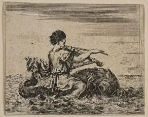 De Saint Sorlin Collection: Arion, from Game of Mythology (Jeu de la Mythologie), 1644