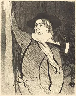 Aristide Bruant Gallery: Aristide Bruant, 1893. Creator: Henri de Toulouse-Lautrec