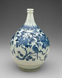 Apothecary Prints: Arita-Ware Apothecary Bottle, 1670 / 80. Creator: Unknown