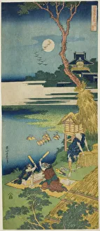 Beating Prints: Ariwara no Narihira, from the series A True Mirror of Chinese and Japanese Poems, Japan