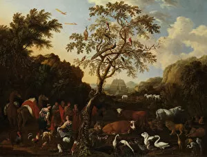 Noahs Ark Gallery: The Ark, ca. 1700. Creator: Lodewyk Tieling