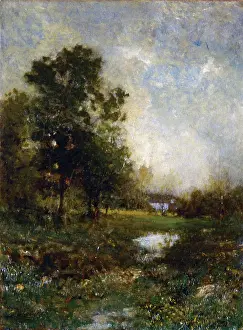 Tonalism Prints: Arkville, 19th century. Creator: Alexander Helwig Wyant