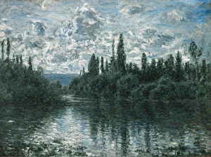 Collection Pérez Simón Prints: Arm of the Seine near Vetheuil, 1878. Creator: Monet, Claude (1840-1926)