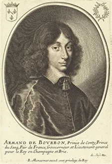Moncornet Balthazar Prints: Armand de Bourbon. Creator: Balthasar Moncornet