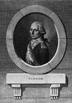 Armand de Custine. Artist: Anonymous