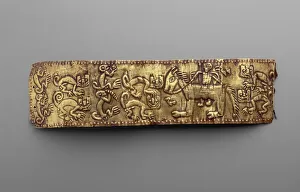 Armband Depicting Horse and Rider with Animals, 16th century, after 1532 Armband Depicting Horse and Rider with Animals, 16th century, after 1532