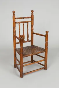 Wicker Prints: Armchair, 1680 / 1710. Creator: Unknown