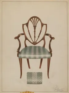 Armchair, 1935 / 1942. Creator: Ferdinand Cartier