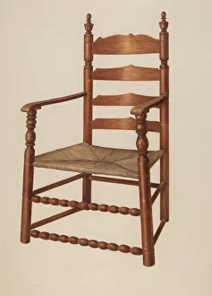 Armchair, 1941. Creator: Isadore Goldberg
